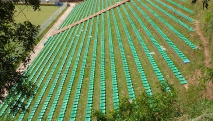 Lo stadio Janguito Malucelli, il primo