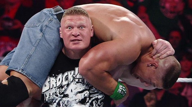 Brock Lesnar vs John Cena night Of Champions match completo