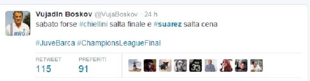 Suarez salterà la cena Sabato?